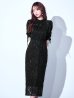 ブラック モデル：ゆめ　身長：160cm　着用サイズ：8号(Sサイズ)