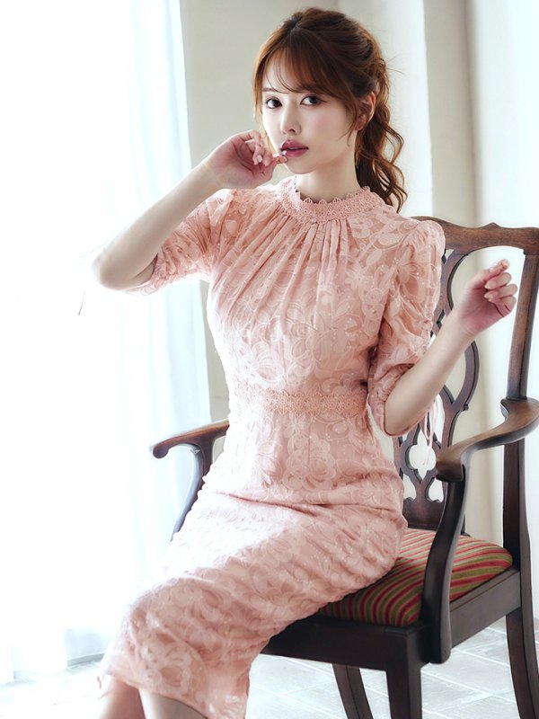 モーヴ モデル：ゆめ　身長：160cm　着用サイズ：8号(Sサイズ)