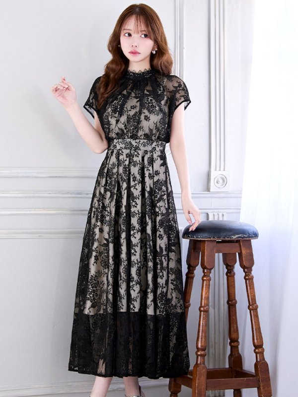 ブラックベージュ  モデル：ゆめ　身長：160cm　着用サイズ：8号(Sサイズ)