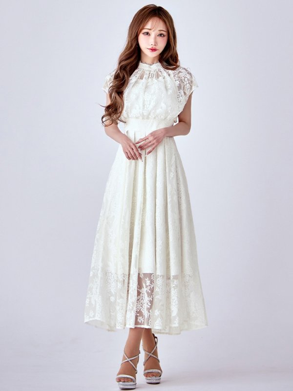 アイボリー モデル：真優川咲　身長：158cm　着用サイズ：8号(Sサイズ)