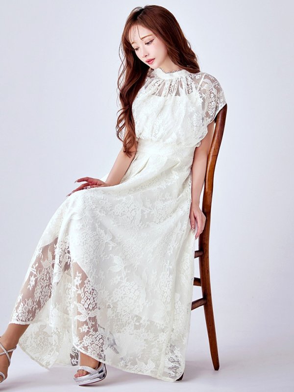 アイボリー モデル：真優川咲　身長：158cm　着用サイズ：8号(Sサイズ)