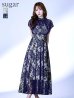 ネイビーベージュ  モデル：ゆめ　身長：160cm　着用サイズ：8号(Sサイズ)