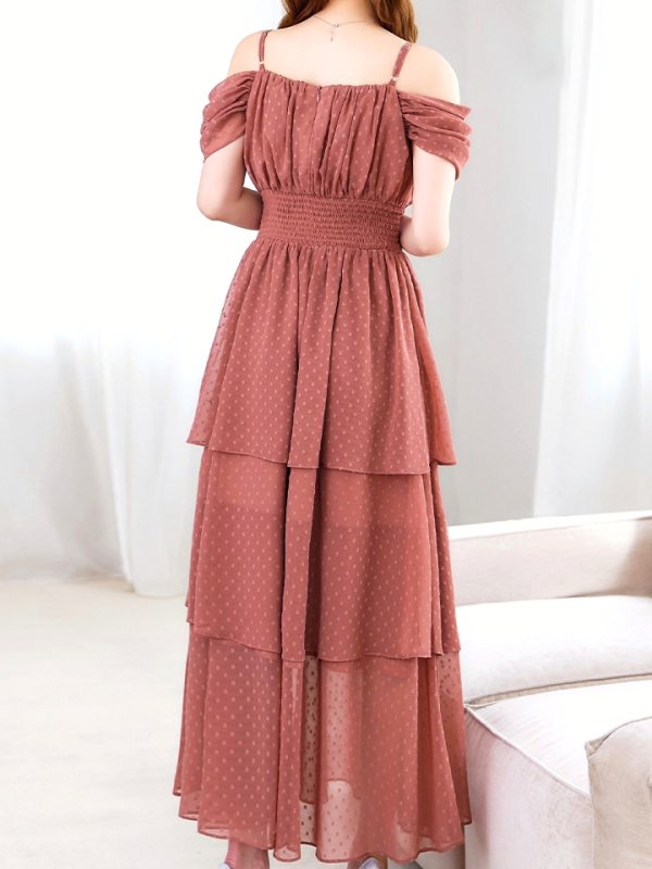 アプリコット　 モデル：ゆめ　身長：160cm　着用サイズ：8号(Sサイズ)