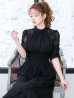 ブラック　モデル：ゆめ　身長：160cm　着用サイズ：8号(Sサイズ)