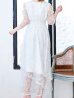 アイボリー　モデル：ゆめ　身長：160cm　着用サイズ：8号(Sサイズ)
