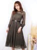 画像20: 【AMORA GRACE / アモーラグレース】 オケージョンドレス/ パーティードレス/ お呼ばれドレス/ 総レース/ 袖あり/ ミモレ丈/ ワンピース/ キャバドレス[OF05]