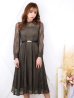 画像24: 【AMORA GRACE / アモーラグレース】 オケージョンドレス/ パーティードレス/ お呼ばれドレス/ 総レース/ 袖あり/ ミモレ丈/ ワンピース/ キャバドレス[OF05]