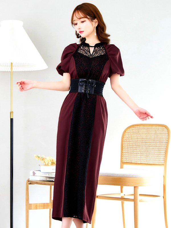 ワイン モデル:ゆめ 身長:160cm 着用サイズ:8号(Sサイズ)