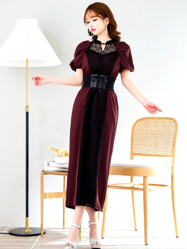 ワイン モデル:ゆめ 身長:160cm 着用サイズ:8号(Sサイズ)