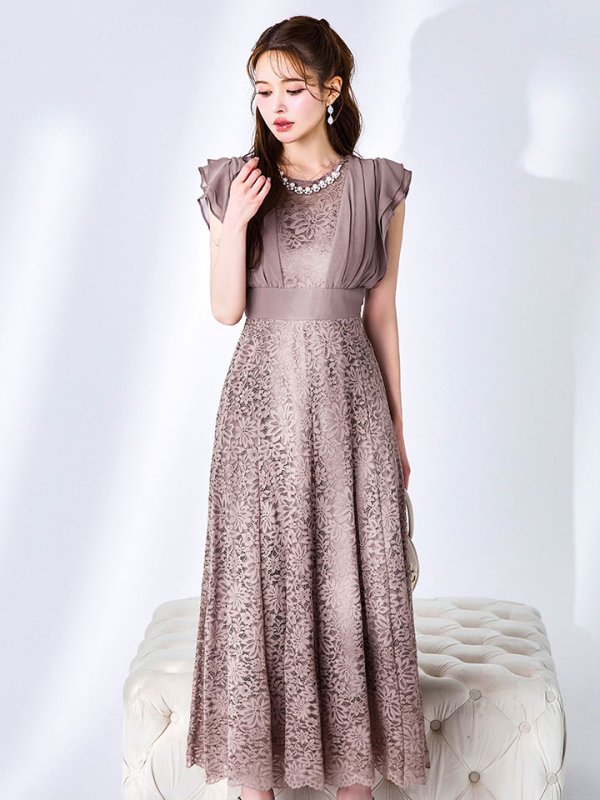 モーヴ モデル：ゆめ　身長：160cm　着用サイズ：8号(Sサイズ)