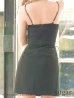 画像5: 【ROBE de FLEURS Glossy/ローブドフルール グロッシー】フロントジップ/ ZIP ストレッチ/ タイト/ ミニドレス/ キャバドレス[OF2]