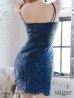 画像9: 【ROBE de FLEURS Glossy/ローブドフルール グロッシー】片サイドチュール切替/ 総レース/ キャミソール/ タイトミニ/ ミニドレス/ キャバドレス[OF2]