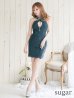 画像7: 【XSサイズあり】【ROBE de FLEURS Glossy/ローブ・ド・フルール グロッシー】バストクロスジップ/ ZIP 片サイドレース切替/ タイト/ ミニドレス/ キャバドレス[OF2]