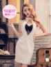 画像3: sugar限定コラボドレス☆【XSサイズあり】【Glossy/グロッシー】ウエストチュール切替/ チョーカー風/ タイト/ ミニドレス/ キャバドレス[OF2]