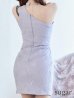 画像16: sugarオリジナルカラーあり☆XSサイズあり【ROBE de FLEURS Glossy/ローブ・ド・フルール グロッシー】チョーカー/ レース/ ワンショル/ タイト/ ミニドレス/ キャバドレス[OF2]