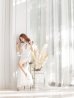 画像26: 【Lサイズあり】 【ROBE de FLEURS Glossy/ローブ・ド・フルール グロッシー】ジップ/ ZIP 袖あり/サイドレース切替/ ロングドレス/ キャバドレスlong[OF2]
