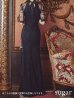 画像9: 【Lサイズあり】 【ROBE de FLEURS Glossy/ローブ・ド・フルール グロッシー】ジップ/ ZIP 袖あり/サイドレース切替/ ロングドレス/ キャバドレスlong[OF2]