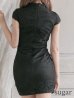 画像19: 【XSサイズあり】【ROBE de FLEURS Glossy/ローブドフルール グロッシー】レース切替/ 総レース/ タイトミニ/ ミニドレス/ キャバドレス[OF2]