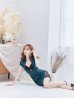 画像2: 【XSサイズあり】【ROBE de FLEURS Glossy/ローブドフルール グロッシー】レース切替/ 総レース/ タイトミニ/ ミニドレス/ キャバドレス　ブラック[OF2] (2)