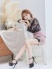 画像3: XSサイズあり【Glossy/グロッシー】チョーカー付き / レース/ 七分袖 / 長袖 / タイト / ミニドレス / キャバドレス[OF2]