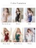 画像20: 【XSサイズあり】【Glossy/グロッシー】切替レース/ ビジュー/ アシンメトリー/ タイト/ ミニドレス/ キャバドレス[OF2]