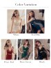 画像18: XSサイズあり【ROBE de FLEURS Glossy/ローブ・ド・フルール グロッシー】ブロックチュール/ ビジュー/ レース/ タイト/ ミニドレス/ キャバドレス[OF2]