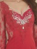 画像26: XS-Lサイズあり【ROBE de FLEURS Glossy/ローブ・ド・フルール グロッシー】レーススリーブ/ 七分袖/ 長袖/ バストクロスデザイン/ ストレッチ/ タイト/ ミニドレス/ キャバドレス[OF2]