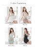 画像20: XS-Lサイズあり【ROBE de FLEURS Glossy/ローブ・ド・フルール グロッシー】スパンコールレース/ ノースリーブ/ ストレッチ/ アシンメトリースカート/ 刺繍/ タイト/ ミニドレス/ キャバドレス[OF2]