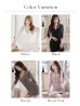画像19: XSサイズあり【ROBE de FLEURS Glossy/ローブ・ド・フルール グロッシー】長袖/ フラワーレース/ ブロックチュール/ バストカット/ タイト/ ミニドレス/ キャバドレス[OF2]