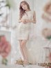 画像14: sugarコラボ商品☆【ROBE de FLEURS Glossy/ローブ・ド・フルール グロッシー】ジップ/ ZIPジップ/ ZIP ラメツイード/ タイト/ ミニドレス/ キャバドレス[OF2]