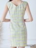 画像9: sugarコラボ商品☆【XS-Lサイズあり】【Glossy/グロッシー】ラメツイード/ ジップ/ ZIP フロントロックデザイン/ タイト/ ミニドレス/ キャバドレス[OF2]