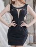 画像12: 【ROBE de FLEURS Glossy/ローブ・ド・フルール グロッシー】フロントジップ/ ZIP サイドチュール/ タイト/ ミニドレス/ キャバドレス[OF2]