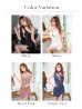 画像10: XS-Lサイズあり【ROBE de FLEURS Glossy/ローブ・ド・フルール グロッシー】ワンショル/ ジップxフープ/ フラワーレース/ アシンメトリー/ タイト/ ミニドレス/ キャバドレス[OF2]