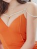 画像21: XSサイズあり【ROBE de FLEURS Glossy/ローブ・ド・フルール グロッシー】ワンカラー/ キャミソール/ ビジュー/ ストレッチ/ タイト/ ミニドレス/ キャバドレス【一部予約商品/3月中旬-3月下旬発送予定】