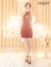 画像15: 門りょうちゃん着用　XSサイズあり【ROBE de FLEURS Glossy/ローブ・ド・フルール グロッシー】ホルターチェーンネック/ アメスリ/ バストカット/ フロントジップ/ タイト/ ミニドレス/ キャバドレス[OF2]