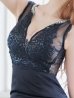 画像15: Lサイズあり【ROBE de FLEURS Glossy/ローブ・ド・フルール グロッシー】ビジュー/ バストカット/ レース/ スリット/ タイト/ ロングドレス/ キャバドレスlong[OF2]