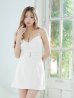 画像8: XSサイズあり【ROBE de FLEURS Glossy/ローブ・ド・フルール グロッシー】ジッパー/ ベルト/ キャミ/ セットアップ/ シンプル/ ワンカラー/ ミニドレス/ キャバドレス[OF2]