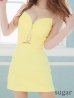 画像19: XSサイズあり【ROBE de FLEURS Glossy/ローブ・ド・フルール グロッシー】ジッパー/ ベルト/ キャミ/ セットアップ/ シンプル/ ワンカラー/ ミニドレス/ キャバドレス[OF2]