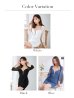 画像26: 【ROBE de FLEURS Glossy/ローブ・ド・フルール グロッシー】袖あり/ レース/ バストビジュー/ シンプル/ ワンカラー/ タイト/ ミニドレス/ キャバドレス[OF2]