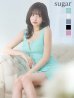 画像17: XSサイズあり【ROBE de FLEURS Glossy/ローブ・ド・フルール グロッシー】フロントジップ/ スタッズ/ ストレッチ/ ワンカラー/ タイト/ ミニドレス/ キャバドレス【丈違いあり】[OF2]
