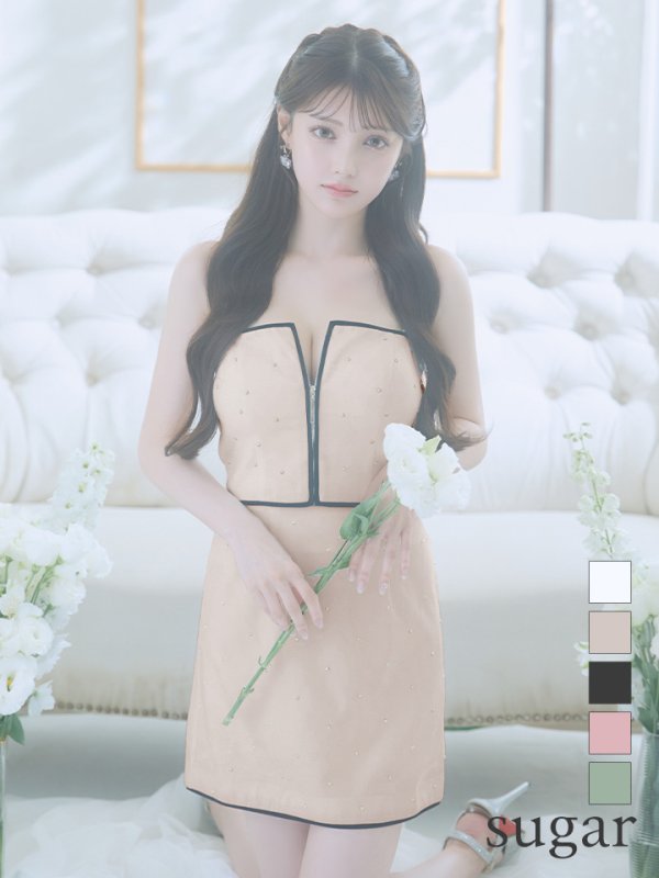 アイボリー モデル:ももか 身長:156cm 着用サイズ:Sサイズ