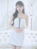 ホワイト モデル：ももか　身長：156cm　着用サイズ：Sサイズ