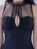 画像7: XSサイズあり【ROBE de FLEURS Glossy/ローブ・ド・フルール グロッシー】ホルターネック/ ジップ/ カットアウト/ ワンカラー/ ストレッチ/ タイト/ ミニドレス/ キャバドレス[OF2]