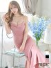画像6: 【ROBE de FLEURS Glossy/ローブ・ド・フルール グロッシー】サイドレース/ ファーストラップ/ ワンカラー/ キャミソール/ ストレッチ/ タイト/ ミモレ丈/ ロングドレス/ キャバドレスlong[OF2]