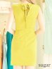 画像34: XSサイズあり【ROBE de FLEURS Glossy/ローブ・ド・フルール グロッシー】チョーカー風ベルト/ カットアウト/ シンプル/ ワンカラー/ ノースリーブ/ タイト/ ミニドレス/ キャバドレス[OF2]