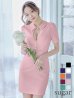 画像43: XSサイズあり【ROBE de FLEURS Glossy/ローブ・ド・フルール グロッシー】バストカット/ ウエストカット/ 袖あり/ 半袖/ バックル/ ストレッチ/ タイト/ ミニドレス/ キャバドレス[OF2]