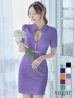 画像22: XSサイズあり【ROBE de FLEURS Glossy/ローブ・ド・フルール グロッシー】バストカット/ ウエストカット/ 袖あり/ 半袖/ バックル/ ストレッチ/ タイト/ ミニドレス/ キャバドレス[OF2]
