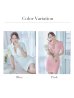 画像50: XSサイズあり【ROBE de FLEURS Glossy/ローブ・ド・フルール グロッシー】バストカット/ ウエストカット/ 袖あり/ 半袖/ バックル/ ストレッチ/ タイト/ ミニドレス/ キャバドレス[OF2]