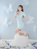 アイスブルー モデル：ゆめ　身長：160cm　着用サイズ：Sサイズ