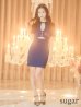 画像39: 門りょうちゃん着用☆XSサイズあり【ROBE de FLEURS Glossy/ローブ・ド・フルール グロッシー】ジップ/ バストxウエストカット/ ワンカラー/ セットアップ/ ストレッチ/ タイト/ ミニドレス/ キャバドレス[OF2]